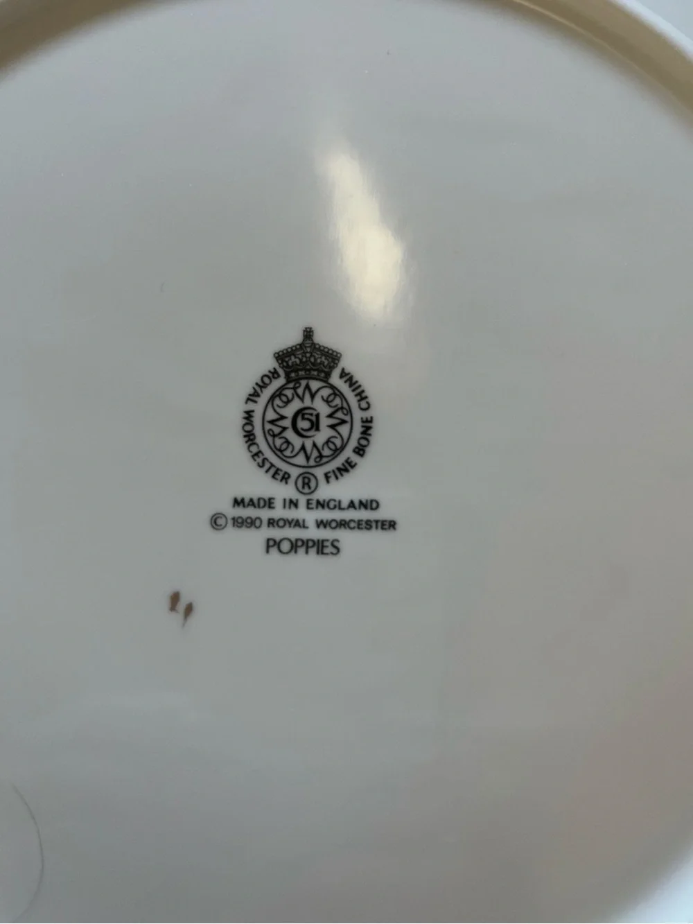 Royal Worcester porcelain dinner